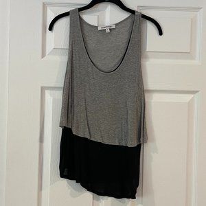Elizabeth and James Tank top Black and Gray - Size small